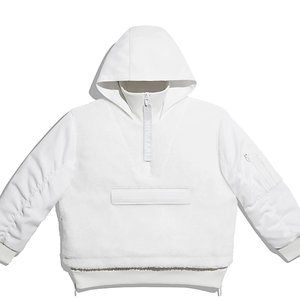 Ivy Park 1/2 Zip Sherpa Layered Jacket SIZE SMALL